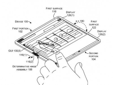 三联折叠屏平板电脑?微软三屏折叠专利曝光